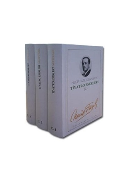 Tiyatro Eserleri 3 Cilt Takım-Ciltli