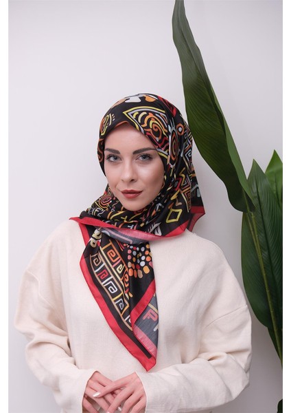 Renkli Karma Desen Dijital Soft Eşarp fiyatları