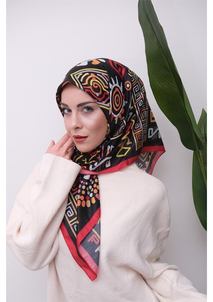 Renkli Karma Desen Dijital Soft Eşarp indirimleri