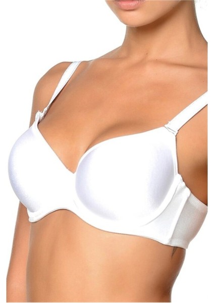 Micro Büyük Beden Toparlayıcı Sütyen Beyaz Yeni Sezon (1 Adet Ekonomik) fiyatları