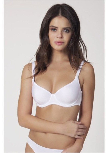 Micro Büyük Beden Toparlayıcı Sütyen Beyaz Yeni Sezon (1 Adet Ekonomik) modelleri