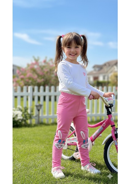 Ideal Sepet Tavşan Nakışlı %100 Pamuk Kız Çocuk Tayt fiyatları