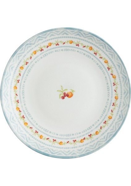 Carmen 6 Kişilik 24 Parça Yemek Takımı - Mavi