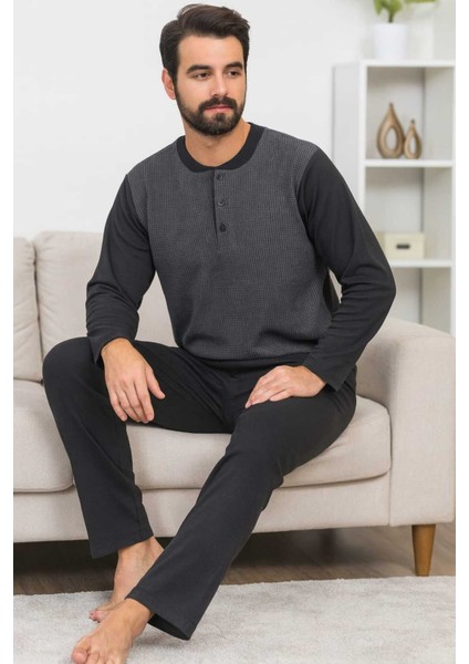 Erkek Pijama Takımı %100 Pamuk