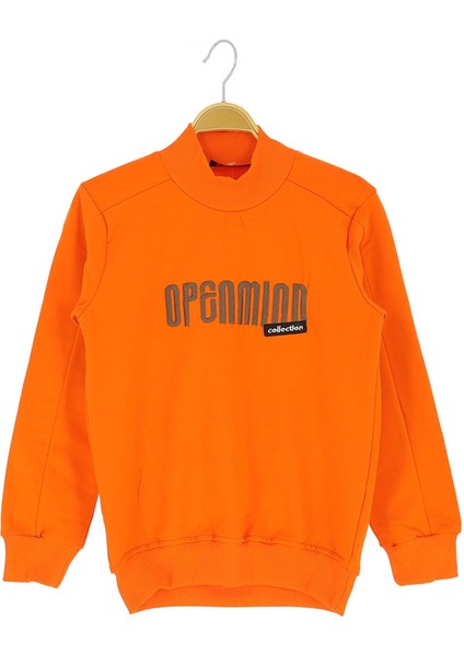 Erkek Çocuk Sweatshirt Baskılı Kışlık Şardonlu