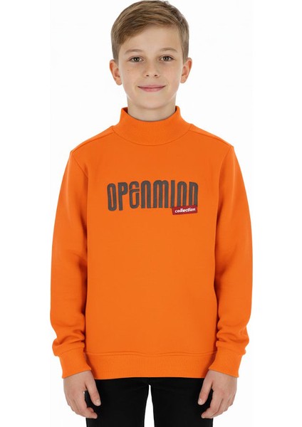 Erkek Çocuk Sweatshirt Baskılı Kışlık Şardonlu fiyatları