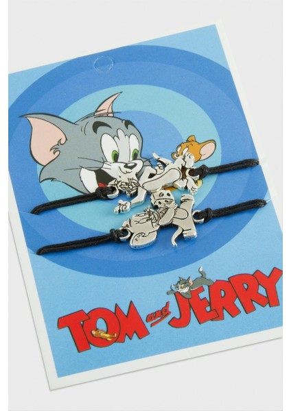 2 Adet Tm ve Jery Karakteri Ip Bileklik