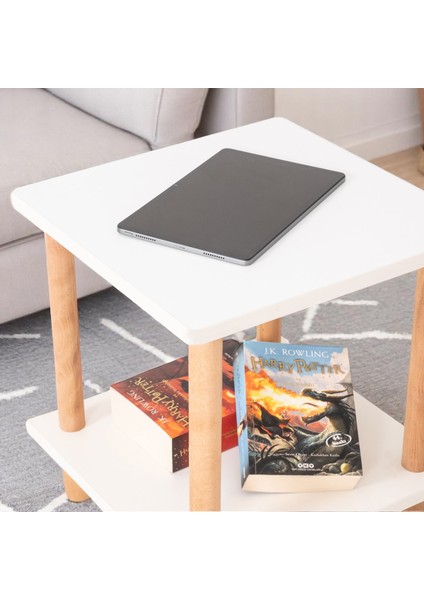 Pia Yan Sehpa Beyaz fiyatları