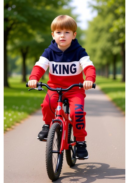 Erkek Çocuk Kapüşonlu Sweatshirt ve Eşofman Takımı Konforlu ve Şık Giyim Kaliteli Şık Rahat fiyatları