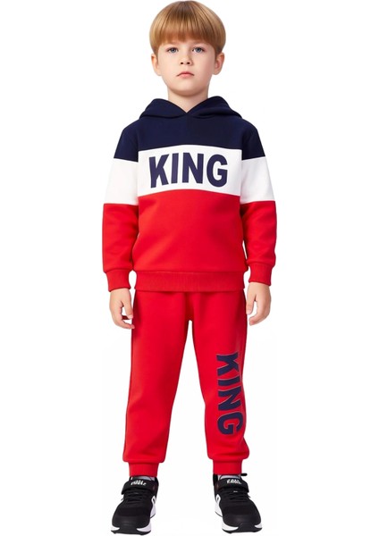 Erkek Çocuk Kapüşonlu Sweatshirt ve Eşofman Takımı Konforlu ve Şık Giyim Kaliteli Şık Rahat fırsatları