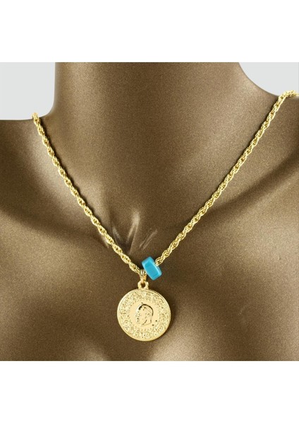 Yarım Altın Figürlü Kolye fiyatları