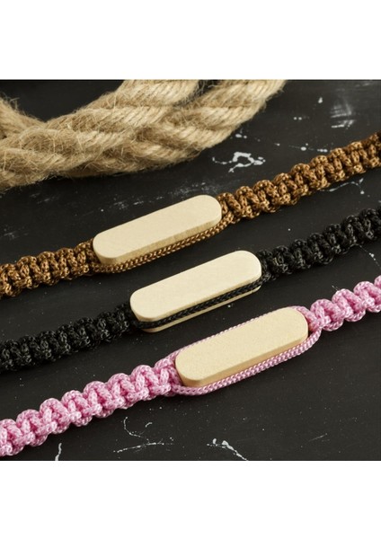 Ahşap Makrome Örgülü Bileklik fiyatları