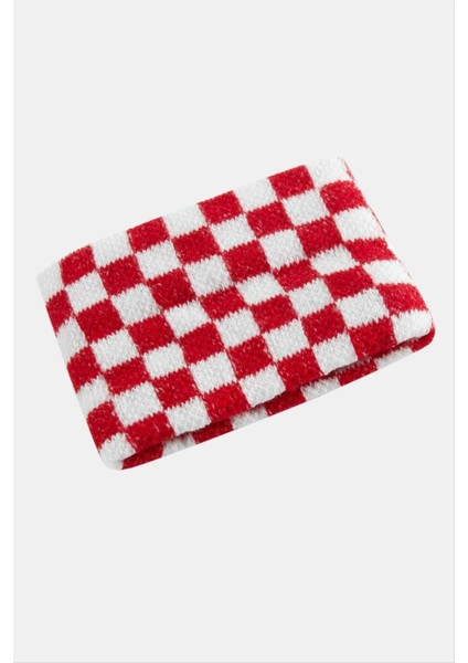 Kırmızı Beyaz Havlu Bileklik