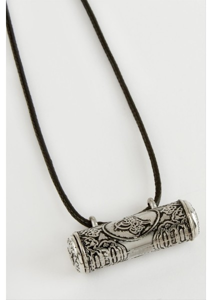 Boru Cevşen Deri Kordonlu Kolye fiyatları