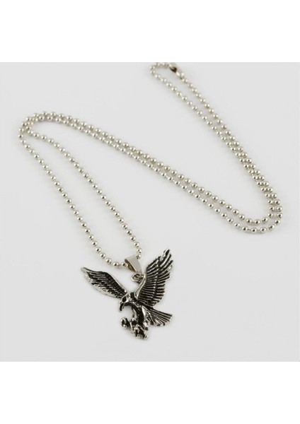 Kartal Figürlü Erkek Kolye