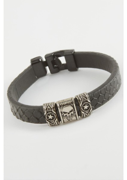 Kuru Kafa Kaliteli Suni Deri Bileklik