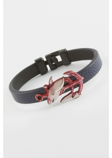 Çapa Kaliteli Suni Deri Bileklik