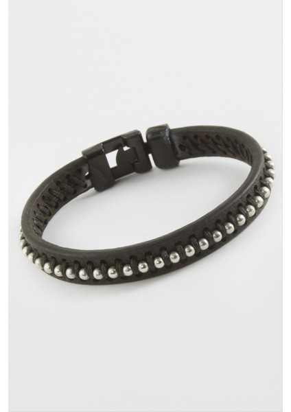 Noktalı Kaliteli Suni Deri Bileklik