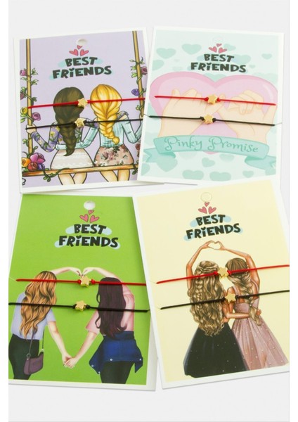 2 Adet Yıldız Ip Bileklik