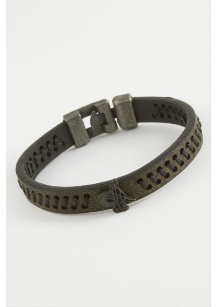 Tuğra Kaliteli Suni Deri Bileklik