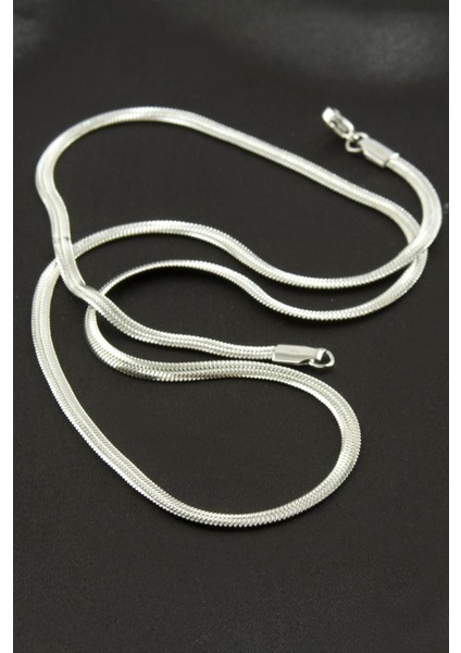 Italyan Zincir Çelik Kolye 55 cm