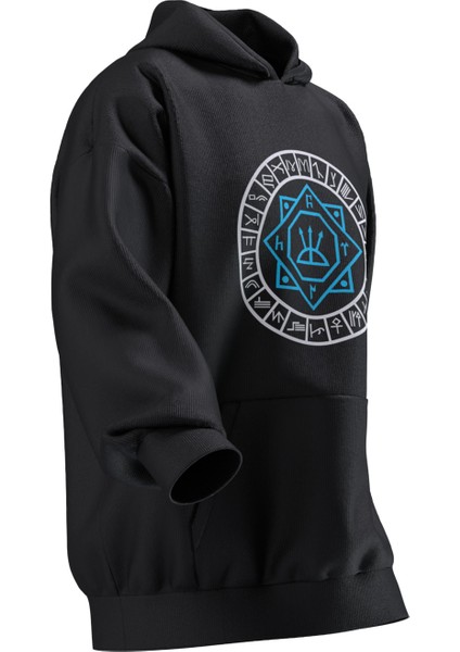 Oğuz Boyları Tasarımlı Oversıze Hoodıe (Unısex) fiyatları