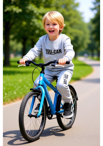 Motivasyon Odaklı Erkek Çocuk Örme Takım Sweatshirt ve Eşofman Altı Kaliteli Şık Rahat fırsatları