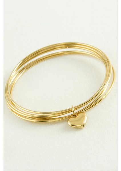 Yıldız Ajda Lüks Çelik Bilezik