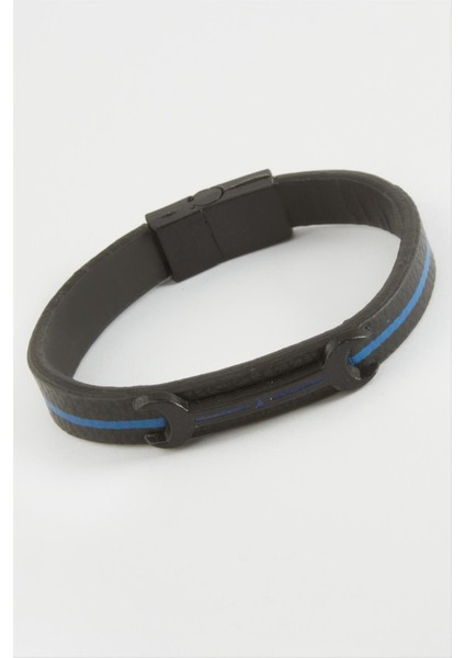 Anahtar Mıknatıslı Suni Deri Bileklik