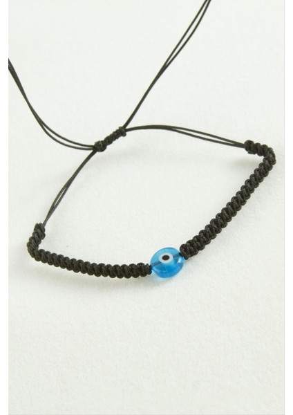 Nazar Boncuk Makrome Ip Bileklik