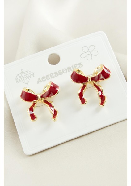 Fiyong Mineli Metal Küpe