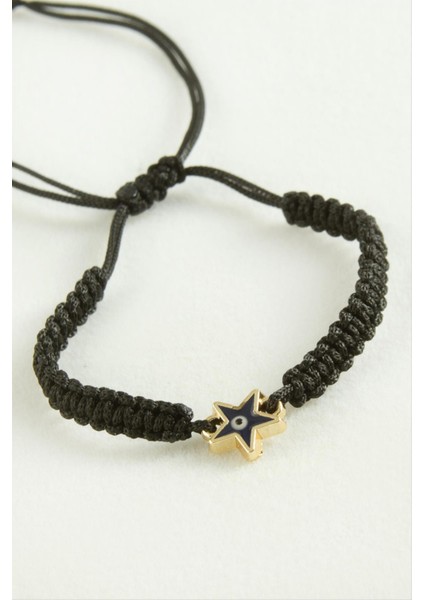 Yıldız Makrome Ip Bileklik