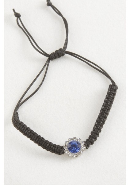 Çiçek Taşlı Makrome Örgülü Bileklik fiyatları