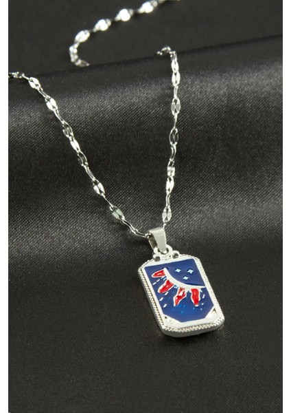 Lüks Çelik Tarot Kolye