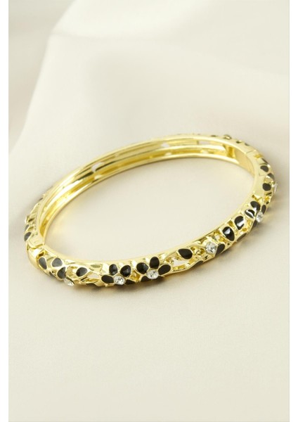 Taşlı Mineli Kelepçe Bileklik