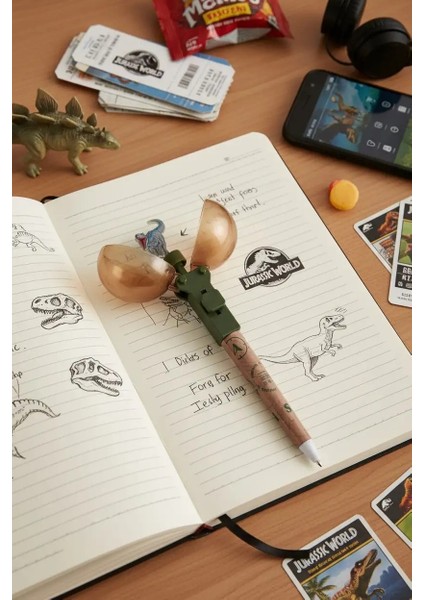 Jurassic World Koleksiyonu Yumurta Kabuğu Tükenmez Kalem