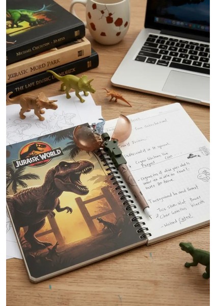 Jurassic World Koleksiyonu Yumurta Kabuğu Tükenmez Kalem modelleri