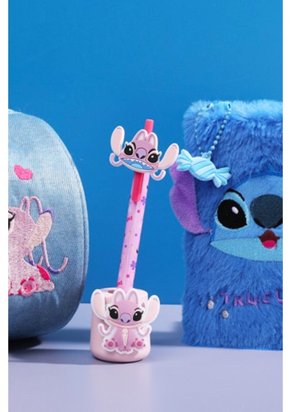 Disney Lilo&stitch Lisanslı Figürlü Tükenmez Kalem Seti - Angel fiyatları