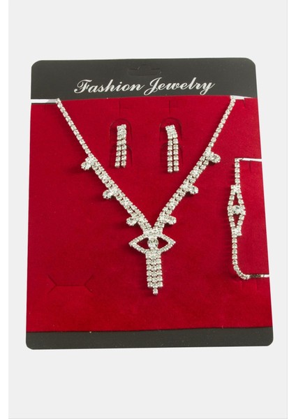 Göz Lüks Suyolu Set Kolye