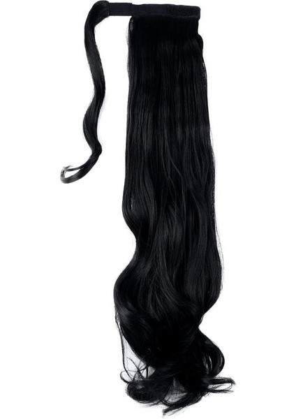 Bağlamalı Dalgalı At Kuyruğu / Siyah modelleri