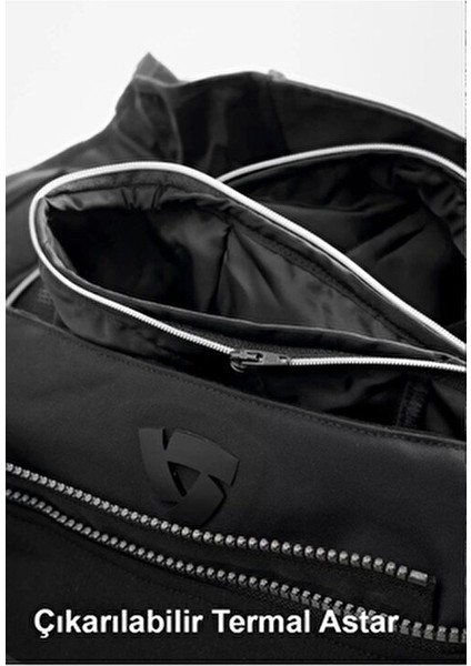 Levante 2 H2O Siyah 4 Mevsim Mont Aşınmaya Dayanıklı Polyester Malzeme ile Small Beden indirimleri