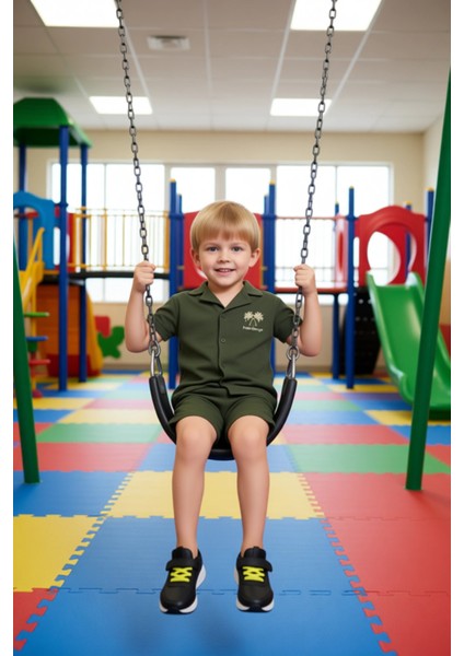 Erkek Çocuk Kısa Kollu Gömlek ve Şort Takımı Konforlu ve Şık Günlük Giyim Kaliteli Şık Rahat modelleri