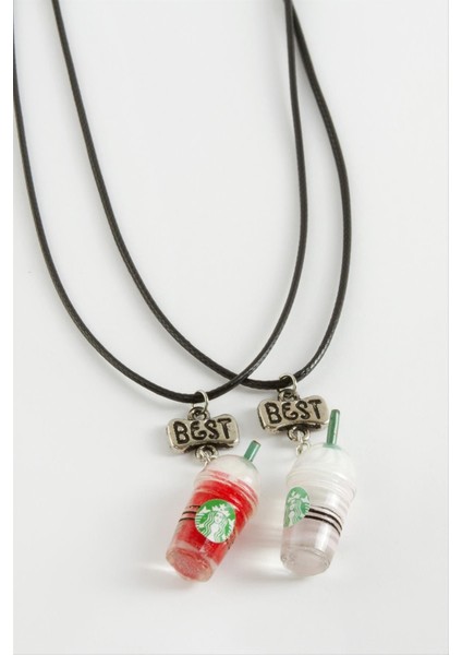 Içecek Arkadaşlık Kolyeleri (Çift Kolye)