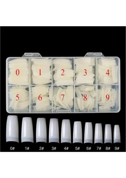 Protez Tırnak 500'LÜ Kemik Yarım Ay Tip fiyatları