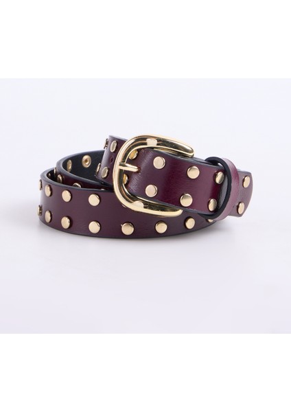 Bordo Kadın Kemer Jaıden