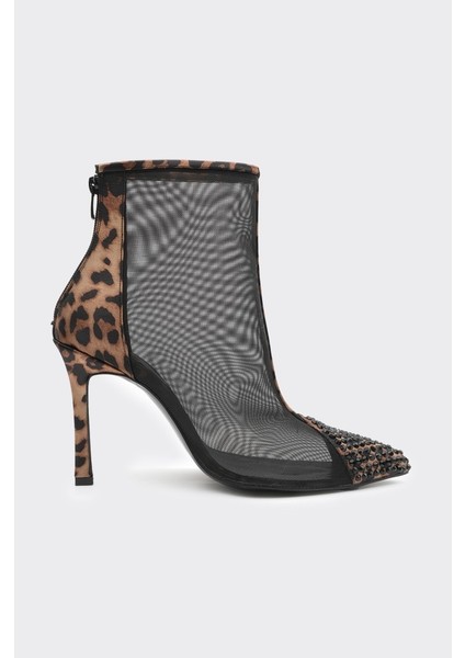 Topuklu Transparan Kadın Bot