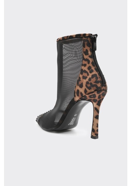 Topuklu Transparan Kadın Bot modelleri