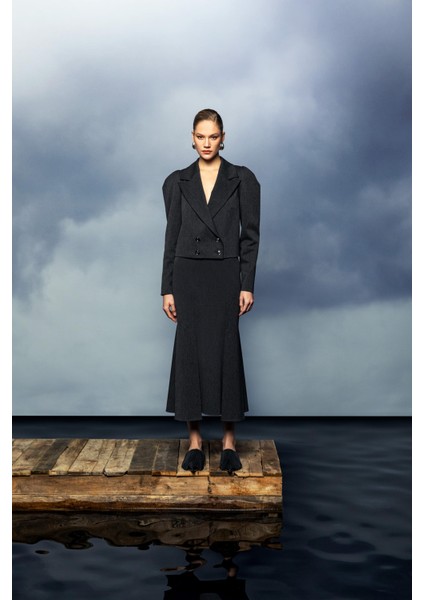 Kısa Form Kruvaze Ceket 26W50813 fiyatları