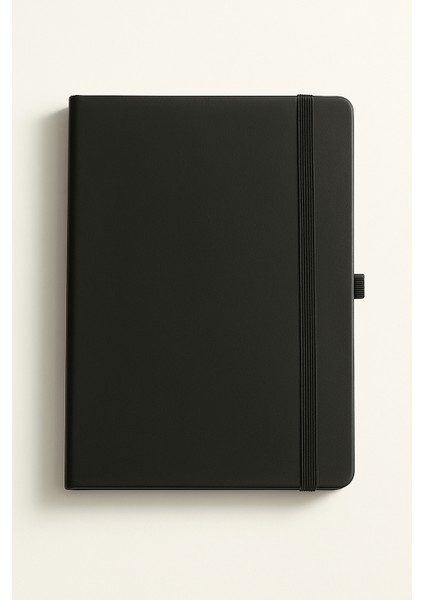 9 x 14 Termo Deri Çizgili Tarihsiz Ajanda Lastikli Defter 96 Yaprak