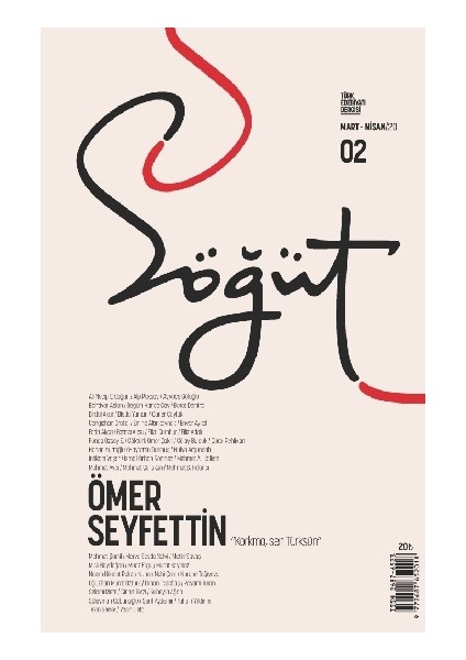 Söğüt - Türk Edebiyatı Dergisi Sayı 02 / Mart - Nisan 2020